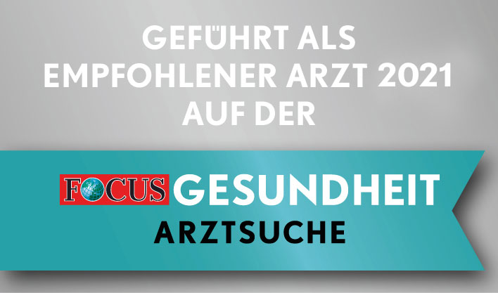 Geführt als empfohlener Arzt 2021