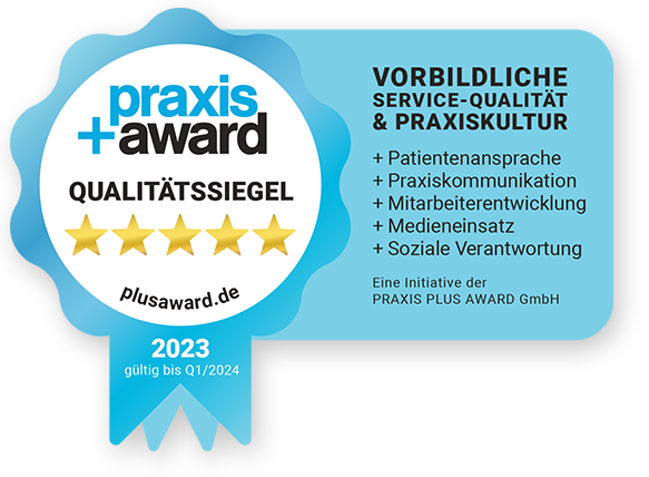 Praxis+Award - Qualitaetssiegel